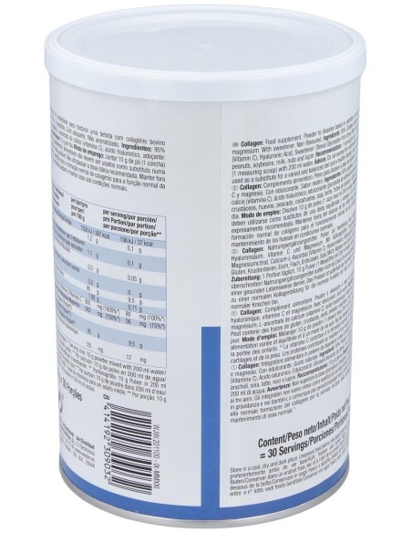 Weider Collagen Colageno+Ac. Hialur+Magnesio 300G de Weider