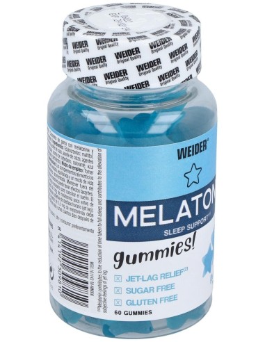 Weider Gummy Melatonina 60Gummies de Weider
