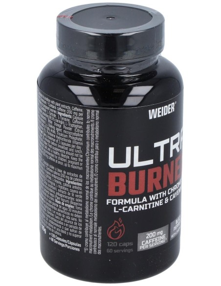 Weider Ultra Burner 120Cap. de Weider