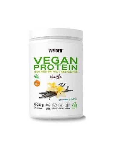 Weider Vegan Protein Vainilla 750Gr. de Weider