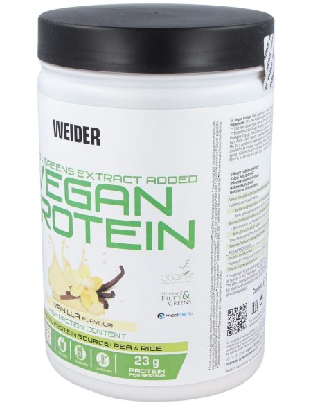 Weider Vegan Protein Vainilla 750Gr. de Weider