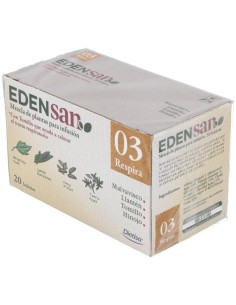Edensan  Respira 03  Envase 20 Filtros(20 Infusiones) de Edensan® 2
