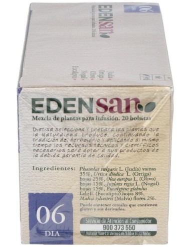 Edensan 06 Nivel De Glucosa Inf.20Uni de Dietisa (Dielisa)