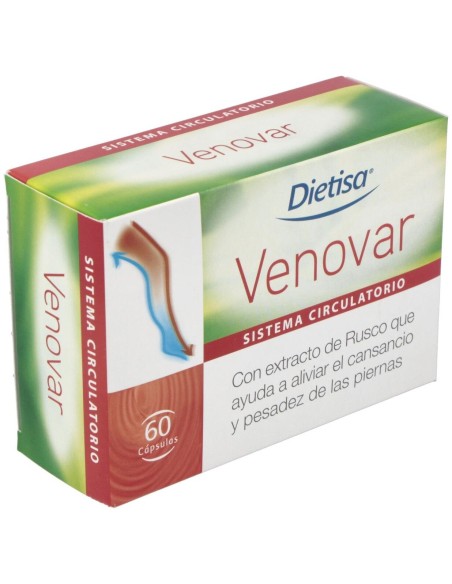 Venovar Cáps  Envase 60 Cápsulas(30 Días) de Dielisa®