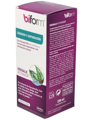 Drenaje Activador  250 Ml   Envase 250 Ml(7 Días) de Biform®