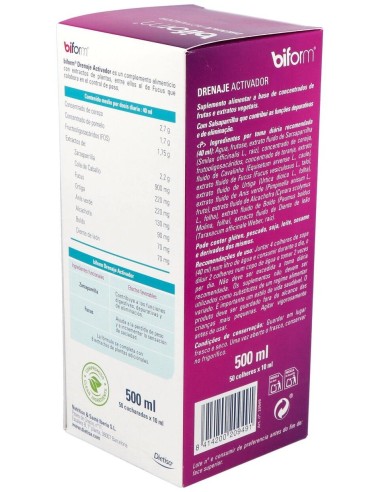 Drenaje Activador  500 Ml  Envase 500 Ml(14 Días) de Biform®