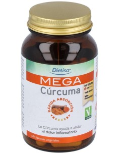 Mega Curcuma 50Cap. de Dietisa (Dielisa) 2