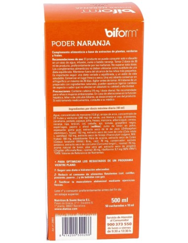 Poder Naranja  Envase 500 Ml(12-13 Días) de Biform®