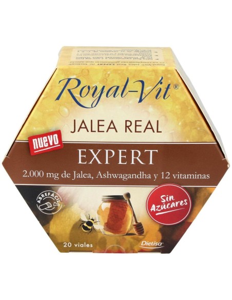 Royal- Vit Expert Envase Que Contiene 20 Viales de Royal-Vit®