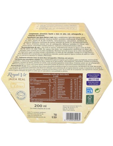 Royal- Vit Expert Envase Que Contiene 20 Viales de Royal-Vit®