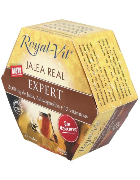 Royal- Vit Expert Envase Que Contiene 20 Viales de Royal-Vit®