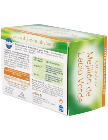 Mejillon De Labio Verde (Gemiflor Super) 84Cap de Dietisa