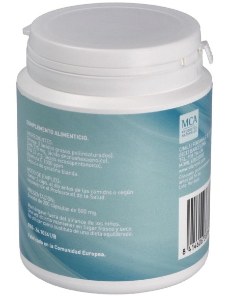 Omega 3 375 200Cap. de Mca Productos Naturales