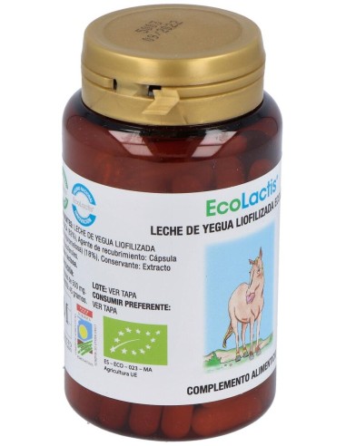 Leche De Yegua Liofilizada Eco 90Cap. de Ecolactis