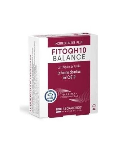 Fitoqh10 Balance Ubiquinol 30Cap. de Fdb