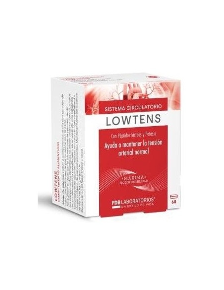 Lowtens Peptidos Lacticos 60Comp. de Fdb