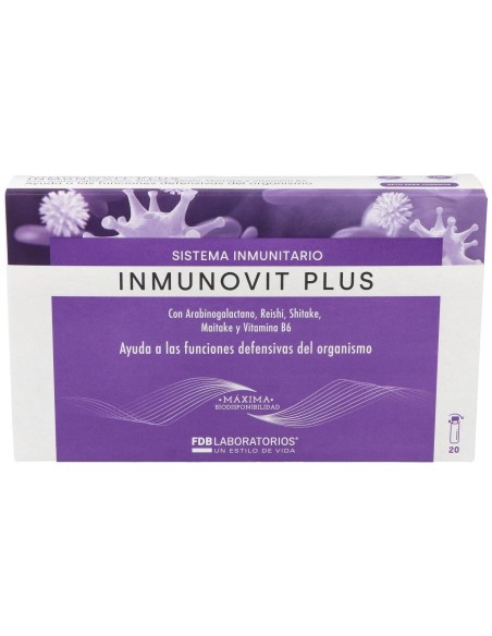 Inmunovit Plus 20Viales de Fdb