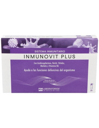 Inmunovit Plus 20Viales de Fdb