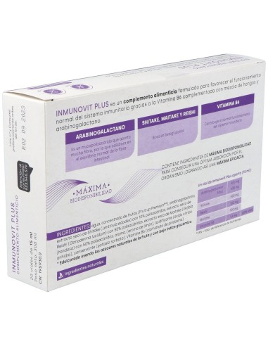 Inmunovit Plus 20Viales de Fdb