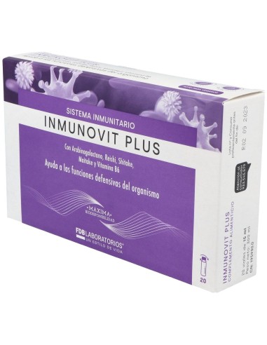 Inmunovit Plus 20Viales de Fdb
