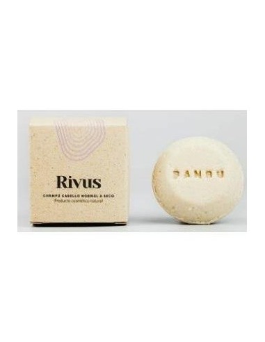 Rivus Champu Solido Cabello Normal-Seco 75G Eco de Banbu