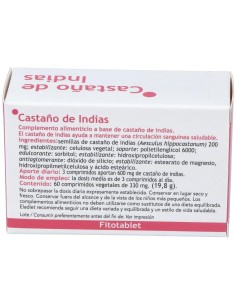 Fitotablet Castaño De Indias 60Comp. de Eladiet 2