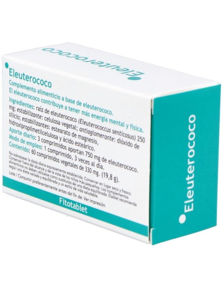 Fitotablet Eleuterococo 60Comp. de Eladiet