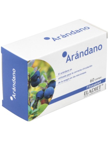Fitotablet Arandano (Mirtilo) 60Comp de Eladiet