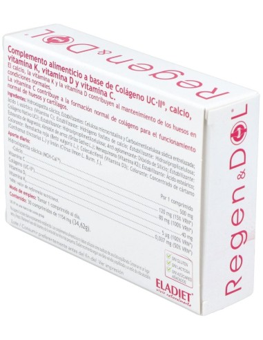 Regen & Dol Colageno Uc Ii 30Comp. de Eladiet