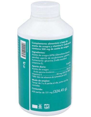 Vita Woman Onagra 450 Perlas de Eladiet