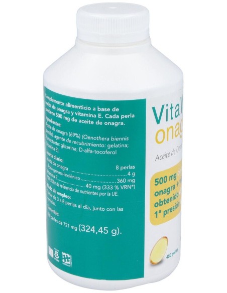 Vita Woman Onagra 450 Perlas de Eladiet