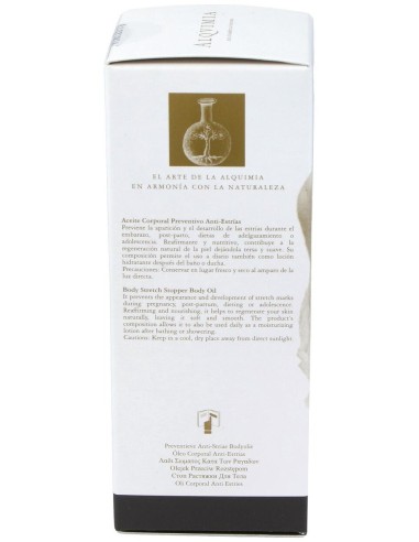 Aceite Corporal Preventivo Antiestrias 150Ml. de Alqvimia