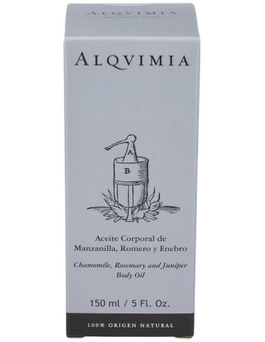 Aceite Corporal Manzanilla-Romeo-Enebro 150Ml. de Alqvimia