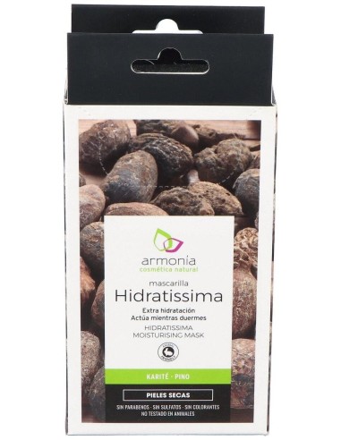 Mascarilla Hidratisima Karite Y Pino 12Sbrs. de Armonia