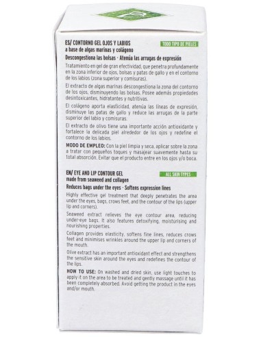 CONTORNO GEL DE OJOS Y LABIOS ALGAS de Armonia
