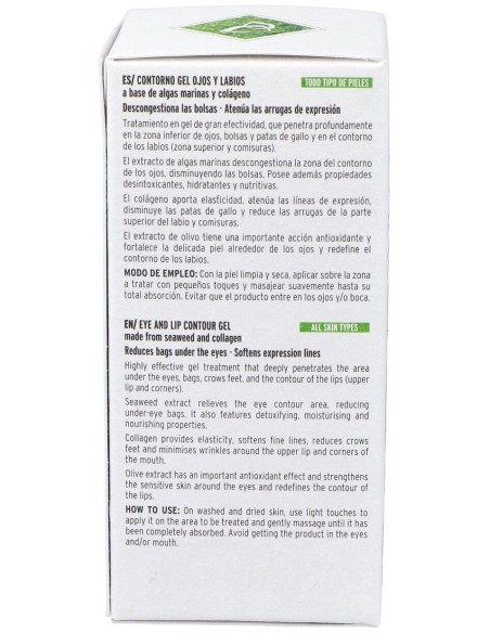 CONTORNO GEL DE OJOS Y LABIOS ALGAS de Armonia