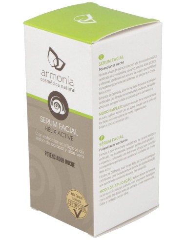 Helix Active Eco Serum Facial Caracol Bio 30Ml. de Armonia