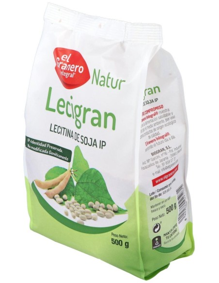 Lecitina De Soja Bolsa 500Gr. de El Granero