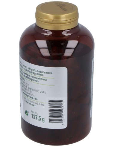 Ginkgo Biloba 250Cap. de El Granero