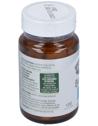 Biotin (Biotina Vit.H) 100Comp. de El Granero