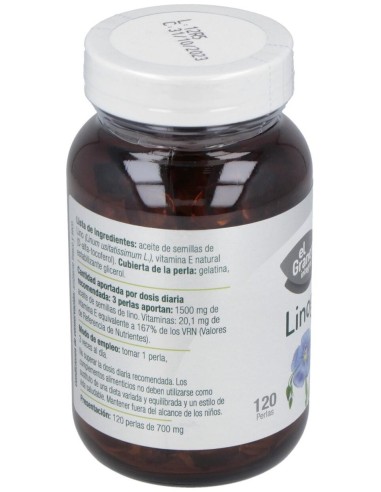 Linogran Aceite De Lino 120Perlas de El Granero