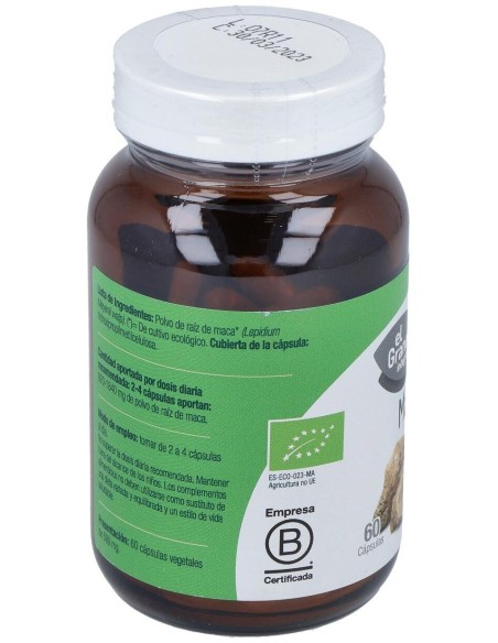 Maca Bio 60Cap. de El Granero