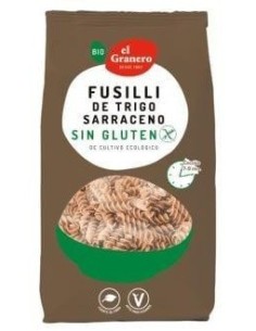 Fusilli De Trigo Sarraceno Sin Gluten Bio, 500 G de El Granero Integral 2