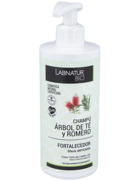 Champu Arbol Del Te Y Romero 450Ml. Bio de Labnatur Bio