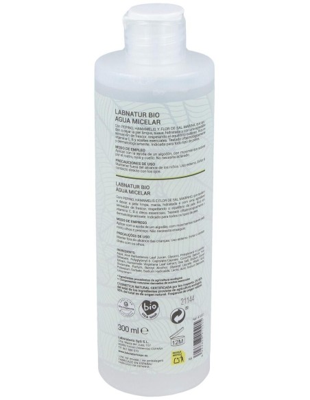 Agua Micelar 300Ml. Bio de Labnatur Bio
