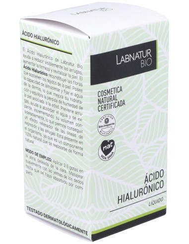 Acido Hialuronico Liquido 30Ml. Bio de Labnatur Bio