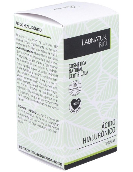 Acido Hialuronico Liquido 30Ml. Bio de Labnatur Bio