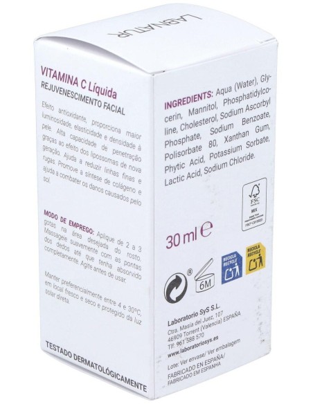 Serum Facial Con Vitamina C 30Ml. de Labnatur Bio