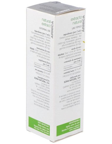 Ext. Arnica Xxi 50Ml. S/Al de Soria Natural