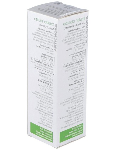 Ext. Alcachofa Xxi  50Ml. S/Al de Soria Natural
